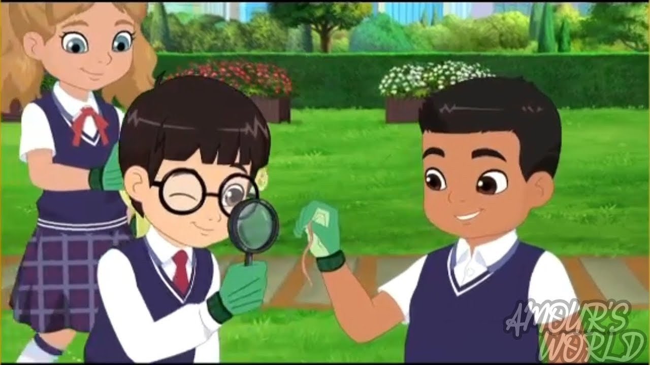 KIDS STORY | THE SCHOOL GARDEN, WITH AMOUR'S WORLD (ENGLISH ANIMATION)
