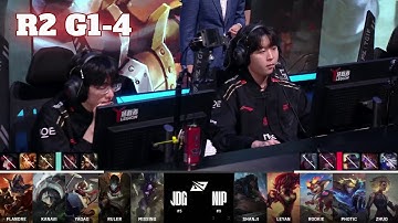 JDG vs NIP - Game 4 | Round 2 S14 LPL Summer Playoffs 2024 | JD Gaming vs Ninjas in Pyjamas G4 full