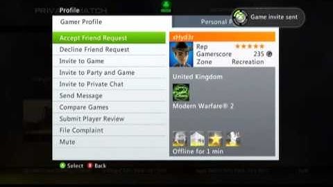 GB MW2 Singles vs Hyd3r MAP2 - no show