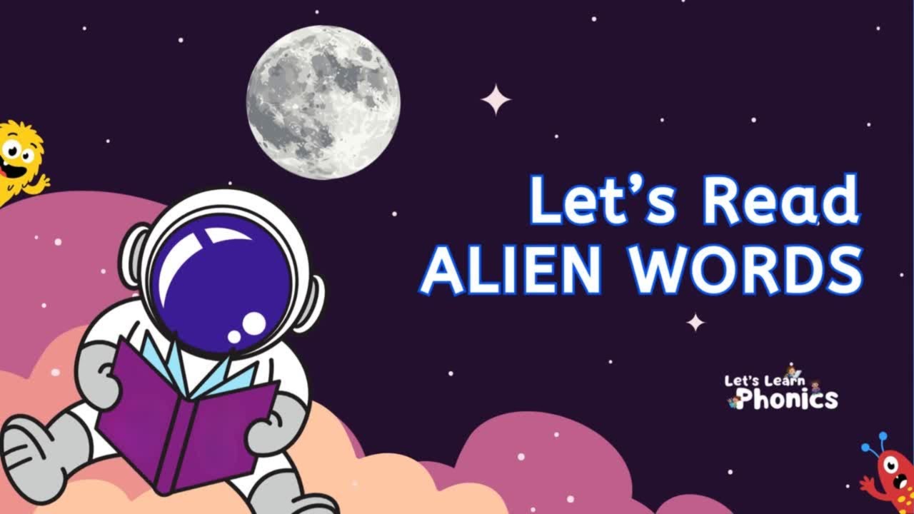 ALIEN WORDS | Phonics Screening Check | Let's Learn Phonics