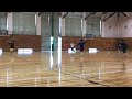 国際武道大学ハンドボール部 練習風景
