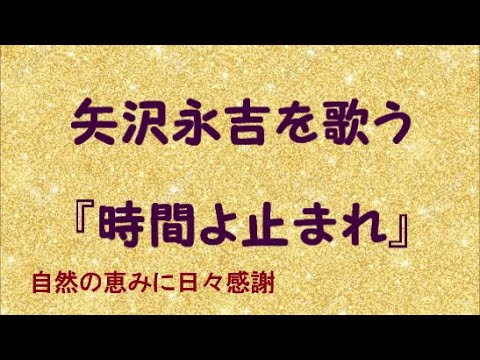 『時間よ止まれ』／矢沢永吉を歌う_387　by 自然の恵みに日々感謝