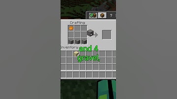 How To Make Concrete Powder Minecraft 1.21 #youtubeshorts #minecraftshorts #youtubeshorts