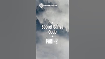 Secret Canva Codes Part-2 #shorts #canva