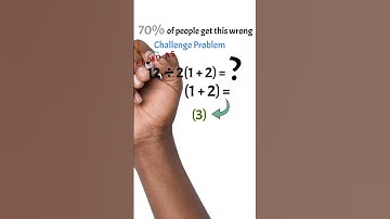 PEMDAS Math Problem | Math Fundamentals | Algebra #Fundaments | MathExplainedEZ |  #shorts