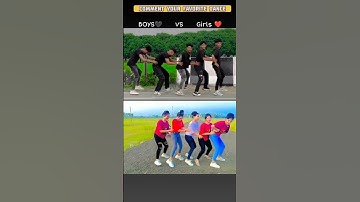 🥳✨ Boys 🆚 Girls dance challenge | Instagram trending reels video @tiktoktamil360 #shorts #dance