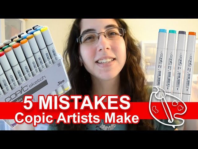 How to NOT use alcohol markers / 5 mistakes alcoholic marker artists make 