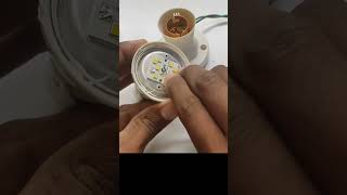 9 Watt LED Bulb Easy Repair #shorts