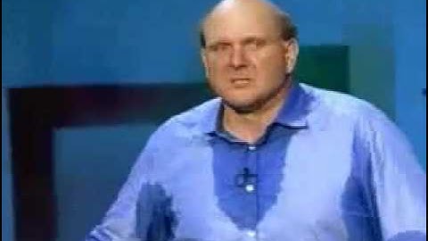 Steve Ballmer developers developers developers