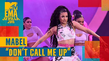 Mabel – Don't Call Me Up (LIVE) / MTV EMA 2019