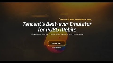 How to install Tencent Gaming Buddy on Windows.