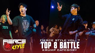 Cruger (KR) vs Headshot (MY) | Krump Top 8 | Fierce Style Vol. 7 Singapore | RPProds