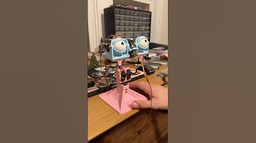 Updated neck animatronic #3dprinting #animatronics #arduino