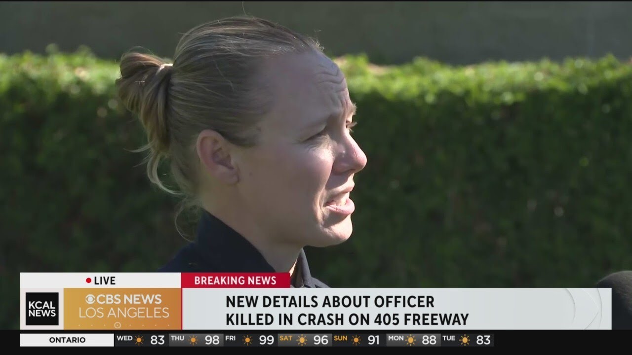 Manhattan Beach Police Department identify officer killed in 405