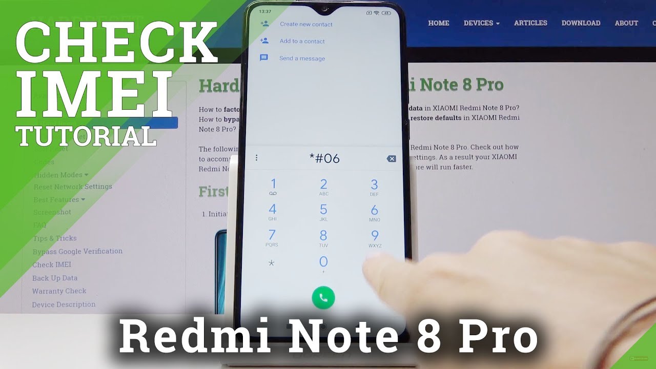 Redmi Note 8 Pro Imei Repair