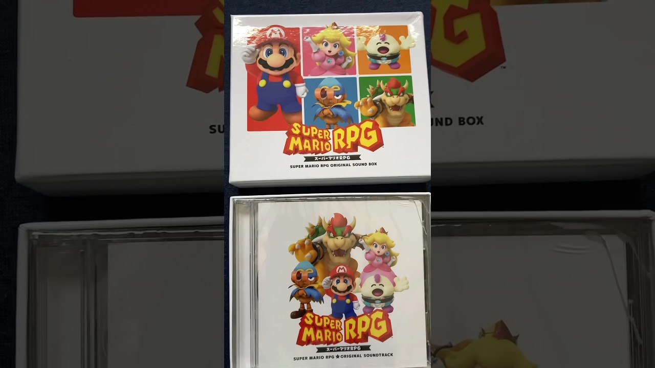 【美品！】スーパーマリオRPG ORIGINAL SOUND BOX Super Mario Rpg Original Sound Box - Super Mario RPG