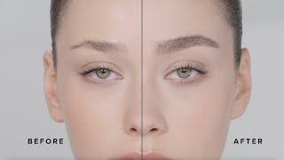 Microstroke Brow Pen In Dark Brown Step-By-Step Tutorial