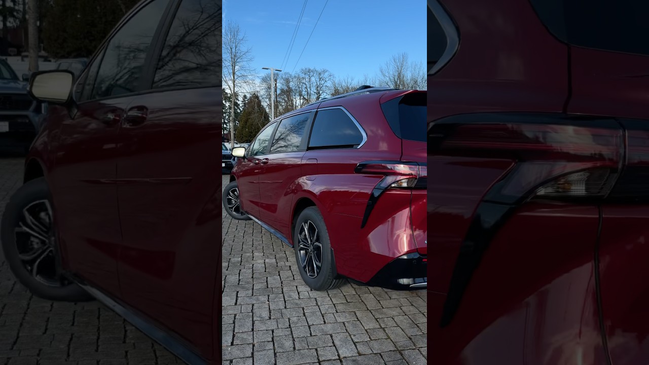 Toyota Sienna Platinum 2026 | Роскошный семейный минивэн 