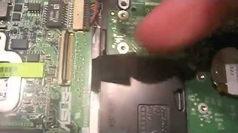 Replacing hard drive in ASUS EEE PC 1005HA