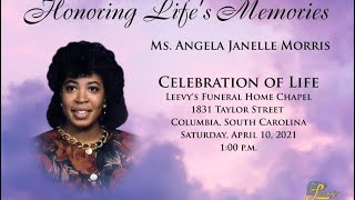 Famous Ms. Angela J. Morris - April 10, 2021- Leevy's Funeral Home Livestream Net Worth