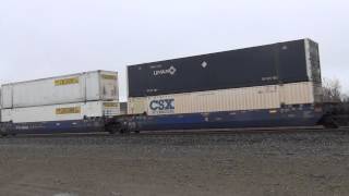 Fast CSX UPS Train