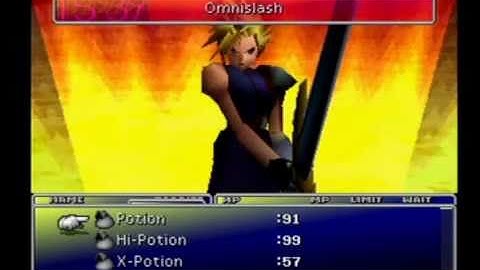 Final Fantasy VII Emerald Weapon (Cloud Solo) PART TWO