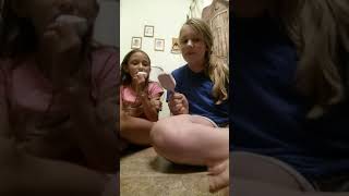 Trying New Popsicles With My Step Sister