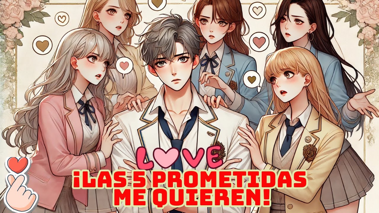 ¡Cinco promesas de matrimonio y todas quieren casarse conmigo! | Resumen Manhua Romántico
