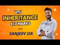 Inheritance - Abstract class  VTU 6/7 marks Module 3 by Sanjeev Sir !