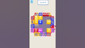 Color Blocks 3D: Slide Puzzle | Level 8: Slide Puzzle