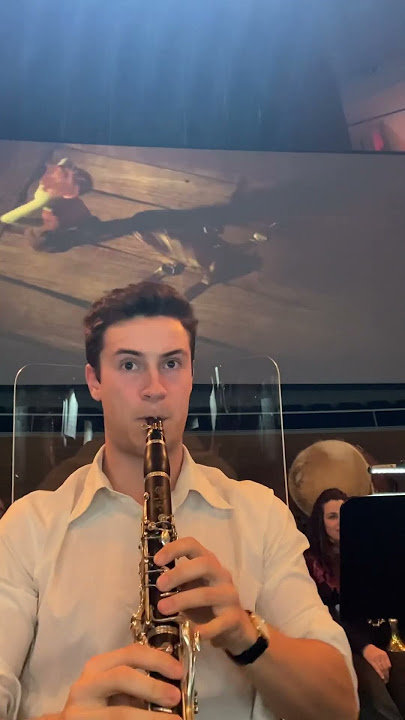 Dress rehearsal for How to train your dragon in KKL with City Light  #clarinet #lucerne #movie
