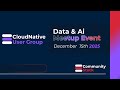 Cloud Native AI UG #2 - MCP &amp; Agentic AI - Online