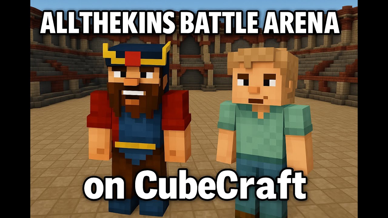 AlltheKins Battle Arena on CubeCraft – Epic Minecraft PvP Showdown!