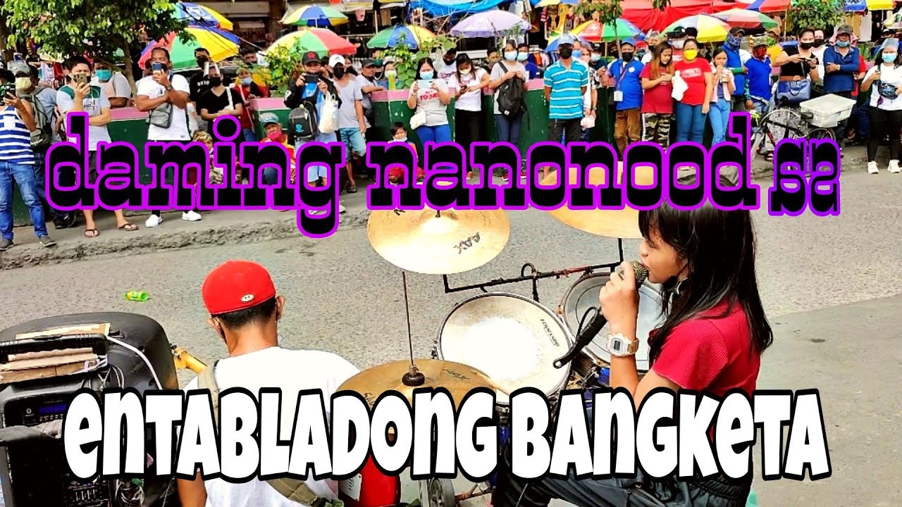 Animo nasa entablado sa daming nanonood Kay RHIAN