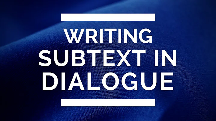 Maîtrisez l'art du subtexte dans vos dialogues