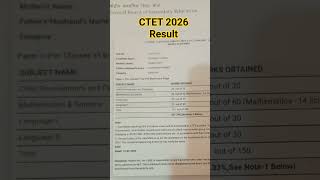 CTET 2026//how to crack result//#viral #exam #motivation @CTETAcademy-247