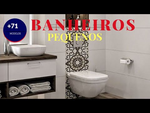 Vídeo: A tela do banheiro é uma solução moderna e funcional