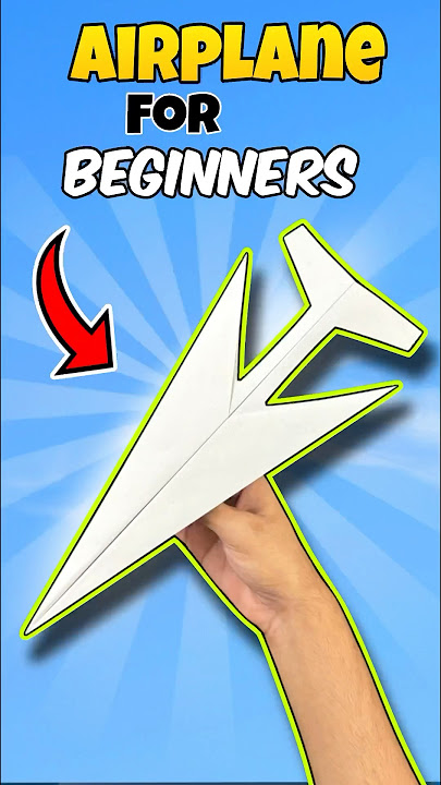 Paper Airplane for Beginners | Paper Plane
