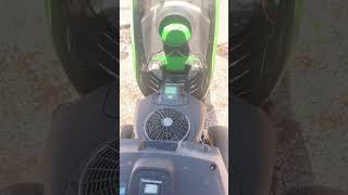 Cold start on a John Deere s130 2025 and a cold start on a Simplicity 1979