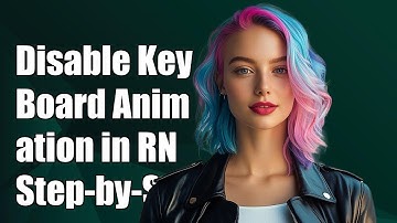 How to Disable Keyboard Appearance Animation in React Native: A Step-by-Step Guide