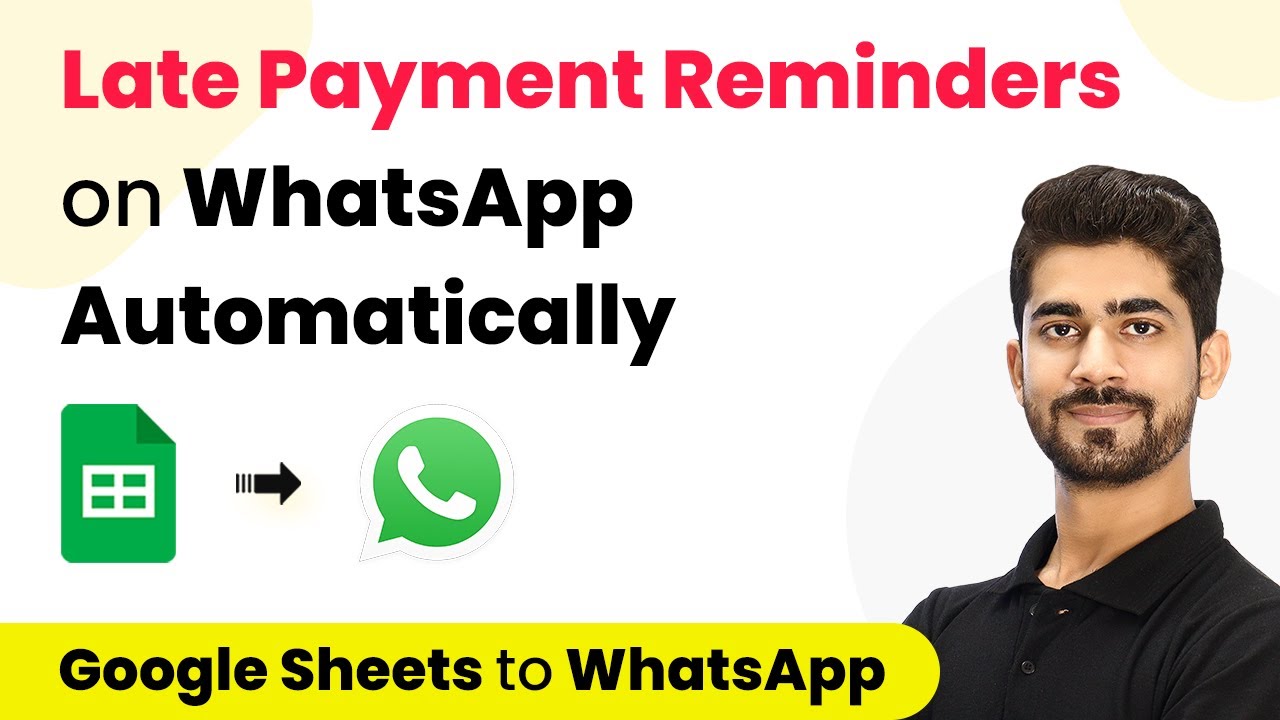 Automatically Send Payment Reminders on WhatsApp to Late Payers from ...