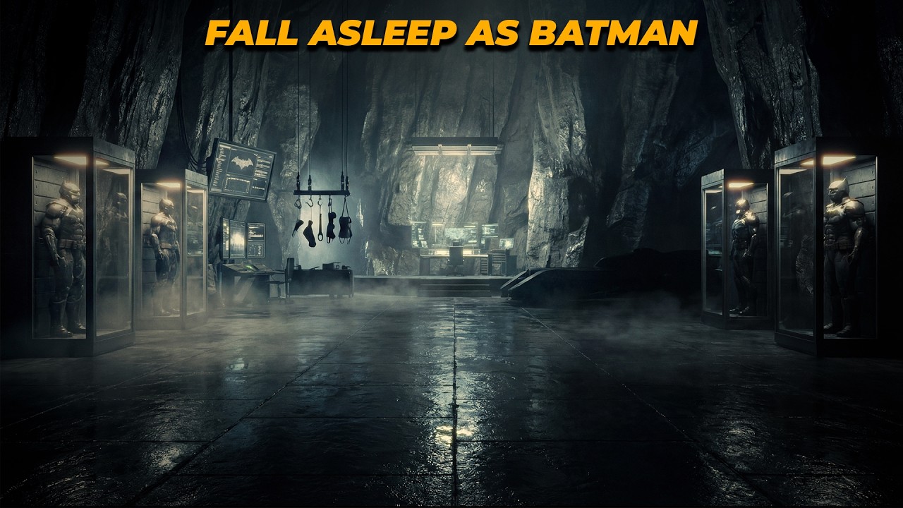 FALL ASLEEP AS BATMAN: 24 Hours in Gotham (Ambient Sleep Story)