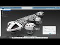 CATIA 3DEXPERIENCE Design Review  - Explode all levels of Eagle Transporter