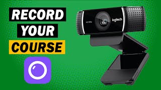 Logitech Capture Tutorial  How to Record Online Course Videos