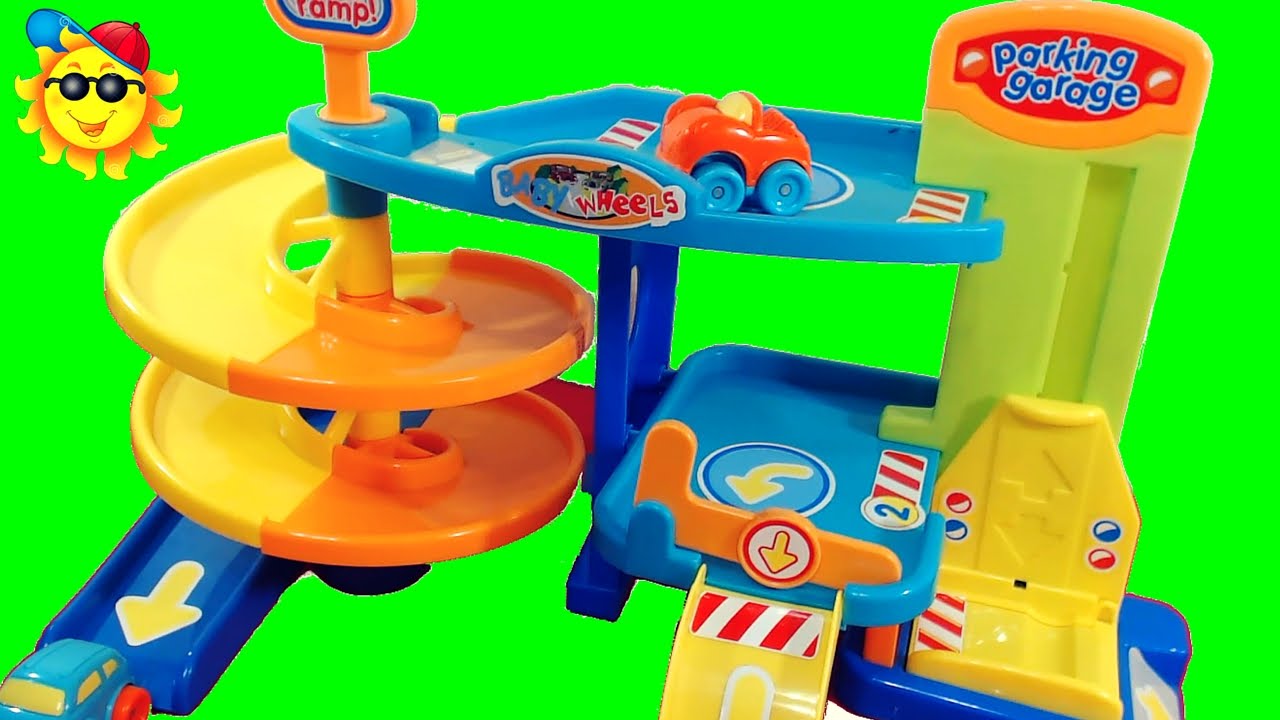 Disneypixarcars auto parking garage playset carros para niños ...