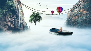 Cloud Photo Manipulation | Photoshop Tutorial