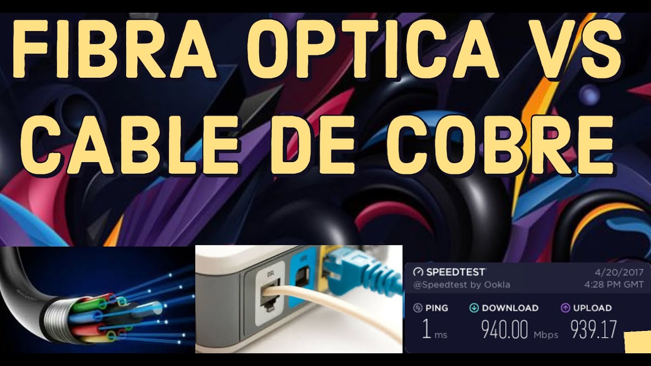 LA GRAN DIFERENCIA ENTRE FIBRA OPTICA Y CABLE DE COBRE YouTube