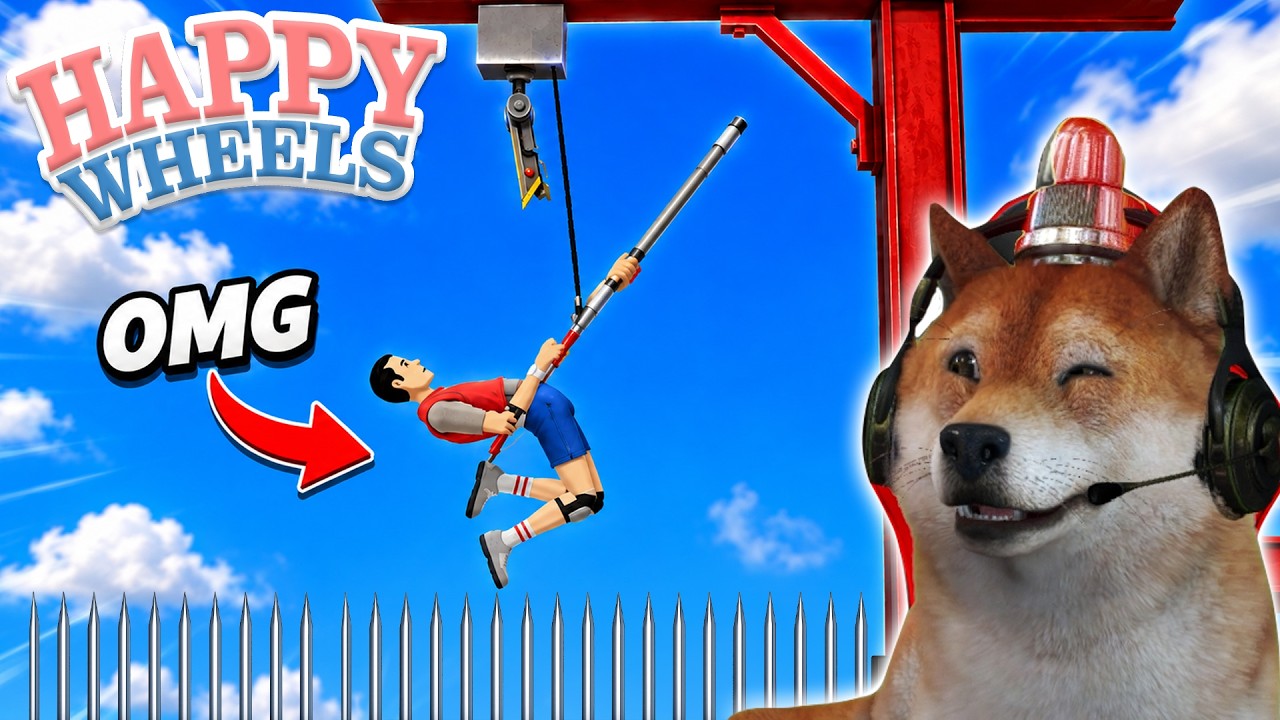 MAIN GAME EMOSI SADIS LAGI? - Happy Wheels Indonesia