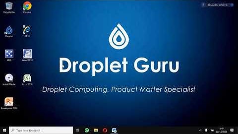 Droplet Container  Admin Settings Explained