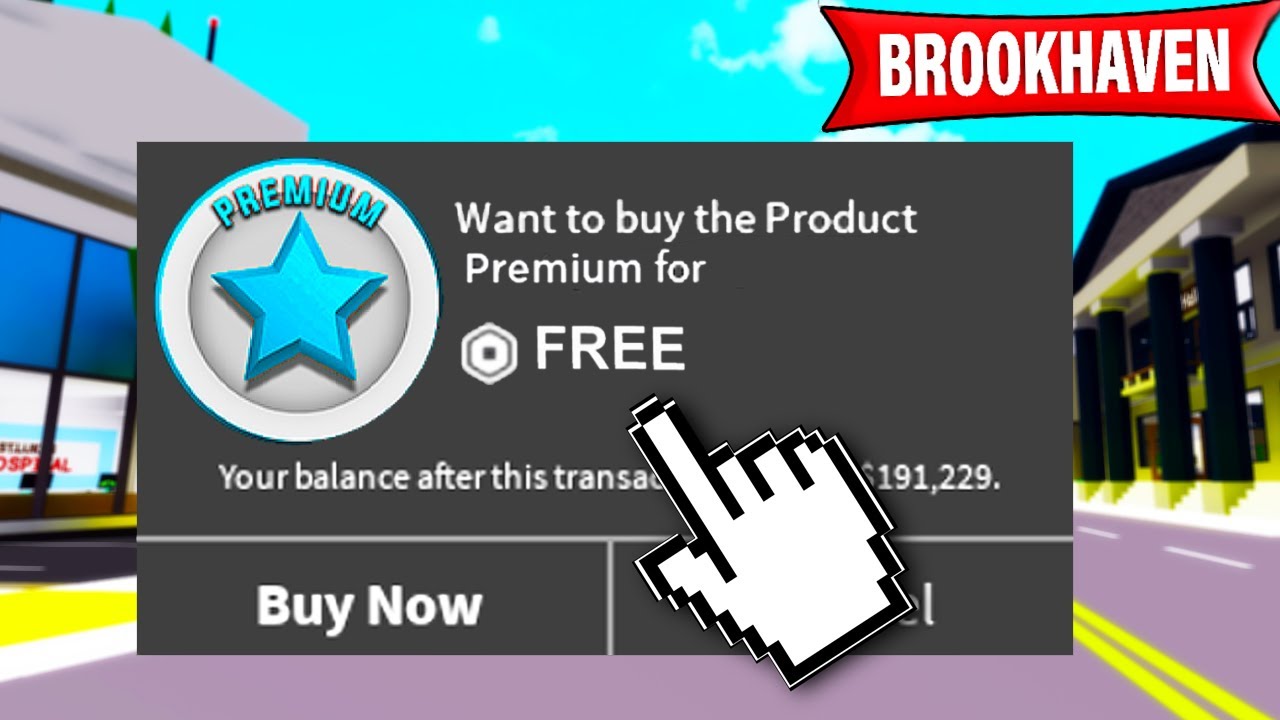 How To Get *FREE* BrookHaven PREMIUM! Roblox Brookhaven Free Game